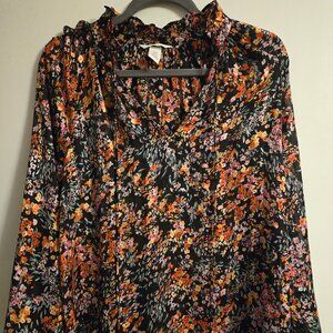 H&M - Floral Blouse